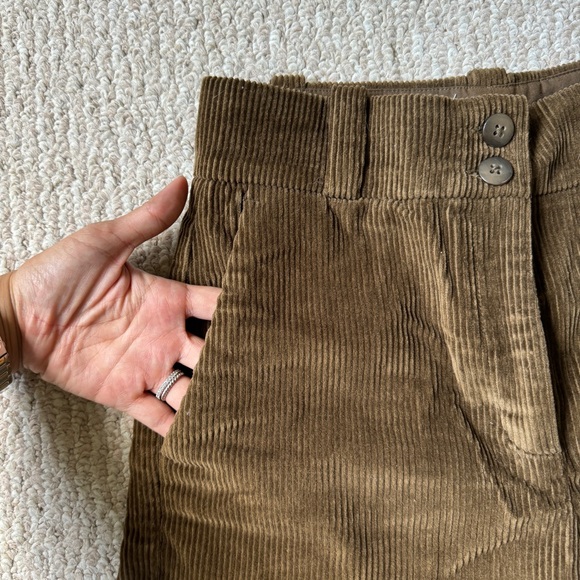 MANGO Corduroy high waisted pants - Picture 4 of 10